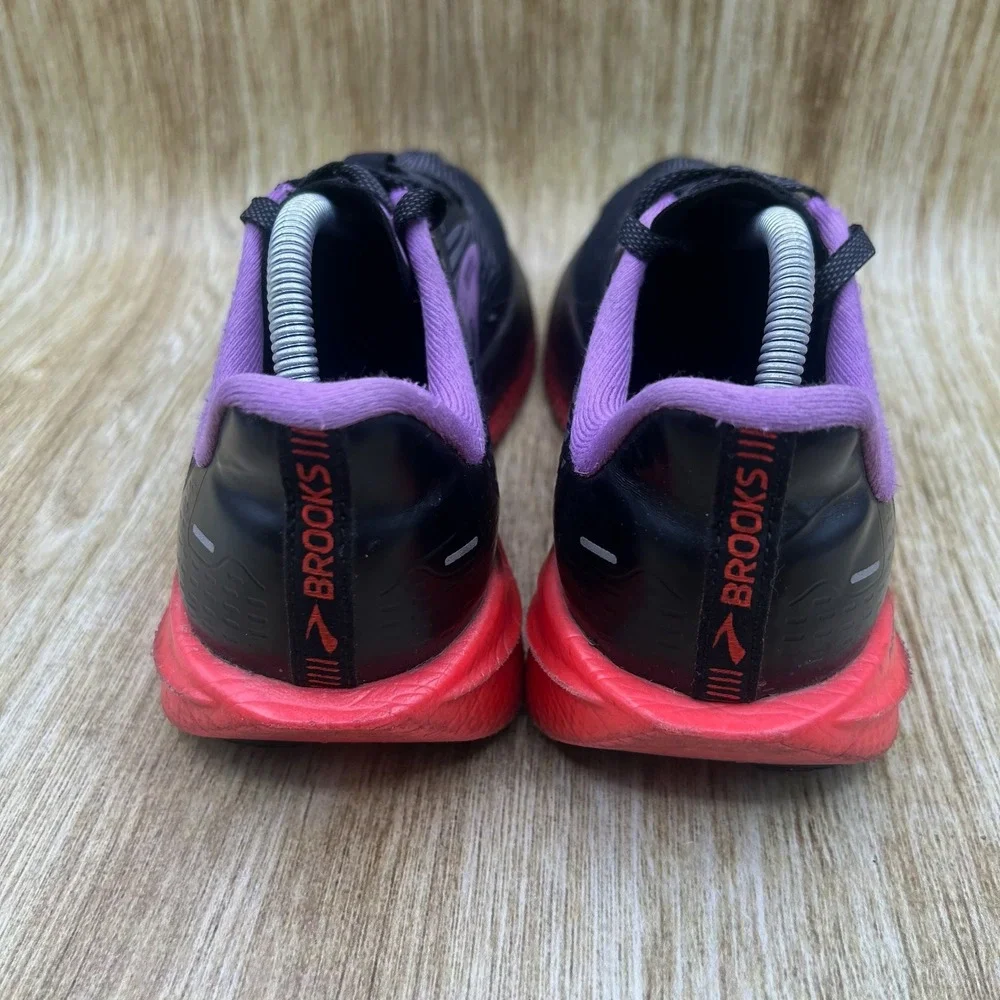 Brooks Hyperion Max Women's Size 7.5 Running Shoes Black Purple 1203771B089
